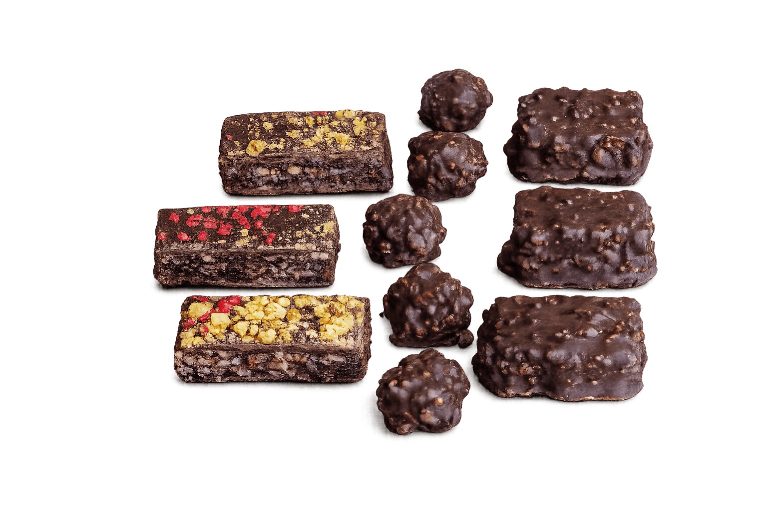 Ciocolată / batoane / bomboane raw vegane - 1