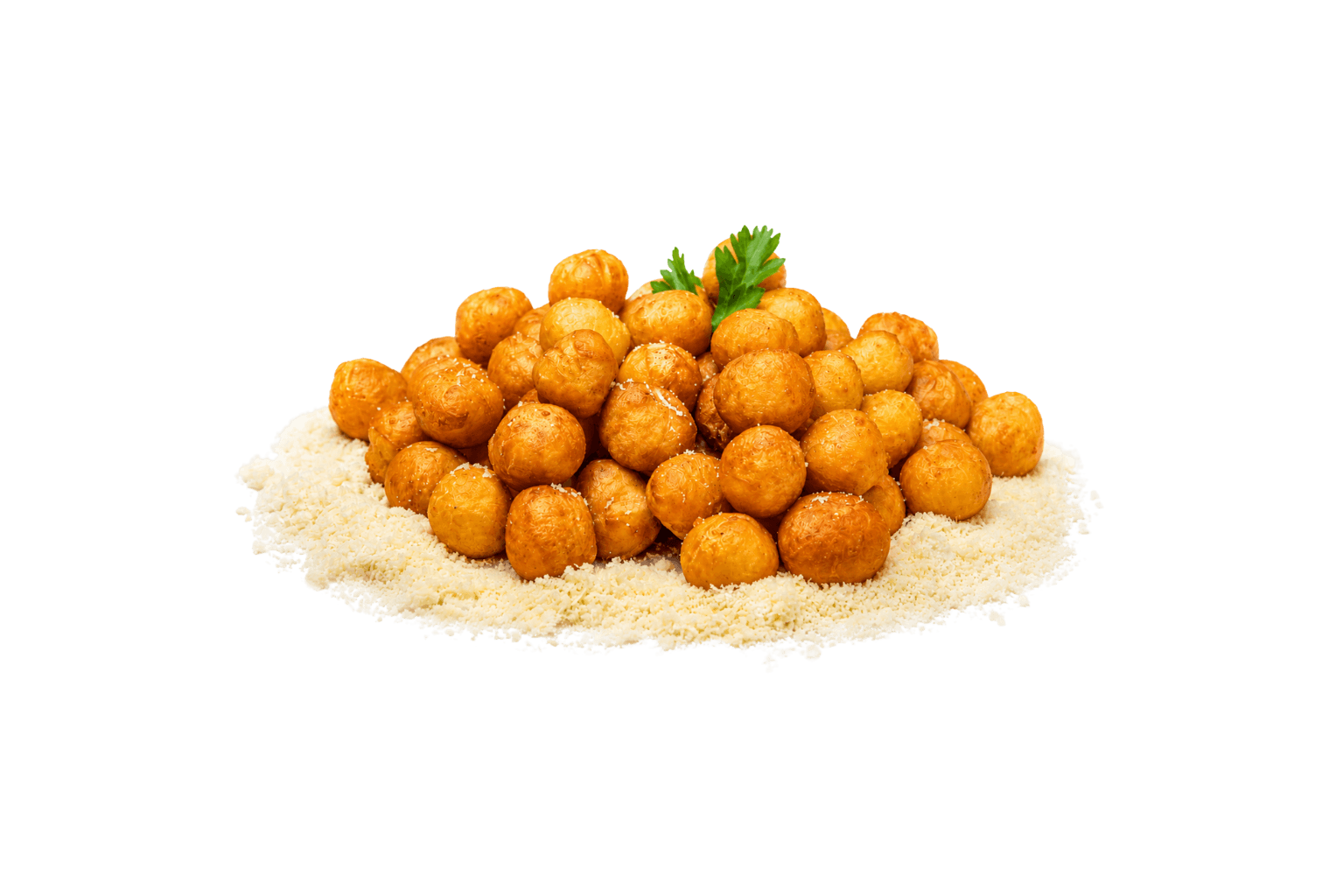 Bulete cu burduf si parmezan - 1