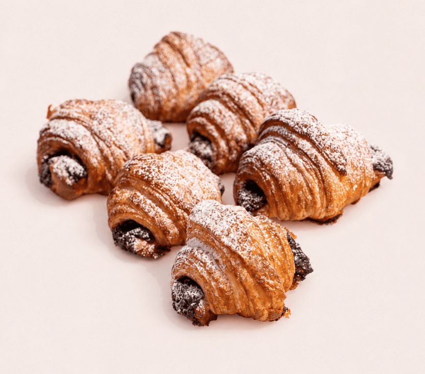 Minicroissant cu ciocolata - 1